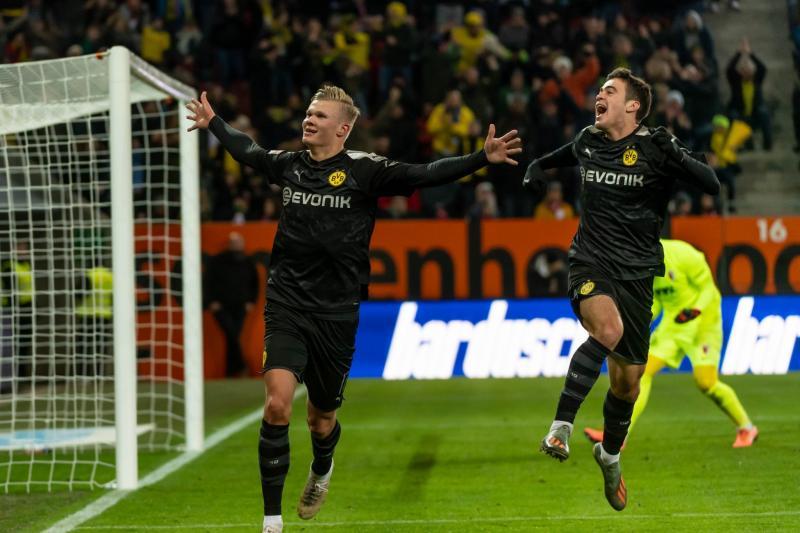  哈兰德帽子戏法助多特蒙德大胜法兰克福迎转折